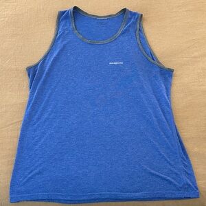 Patagonia Men's Vibrant Blue Tank Top